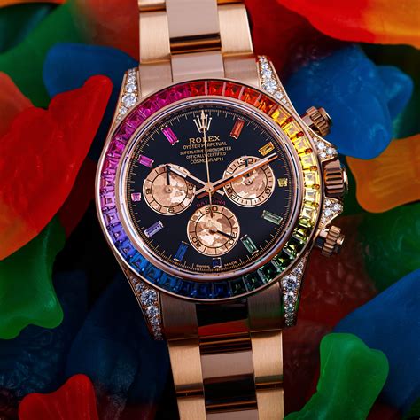 rolex rainbow listenpreis|rolex rainbow daytona.